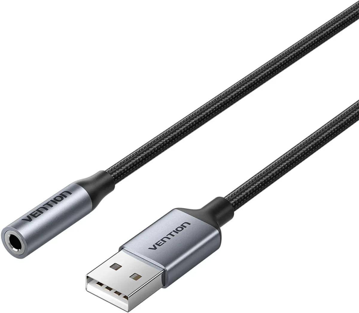 Аудио карта Vention външна звукова карта USB Sound card 1-Port 0.25M Gray - CVFHCна ниска цена с бърза доставка - BestPC.BG