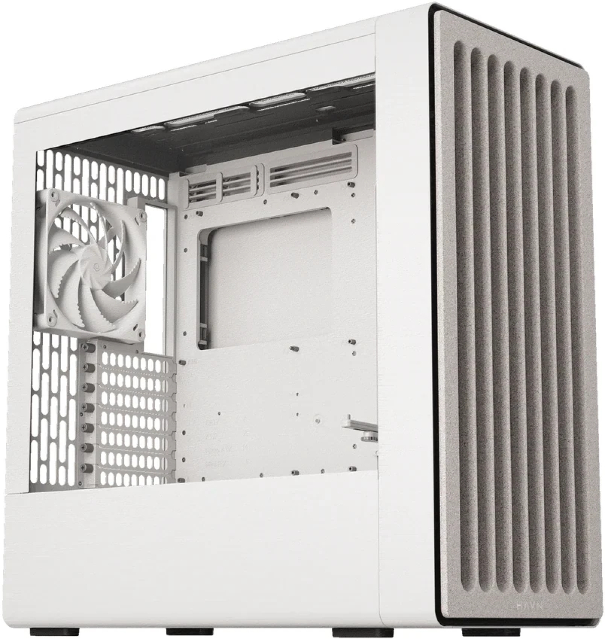 HAVN кутия Case E-ATX - BF 360 Flow Whiteна ниска цена с бърза доставка - BestPC.BG