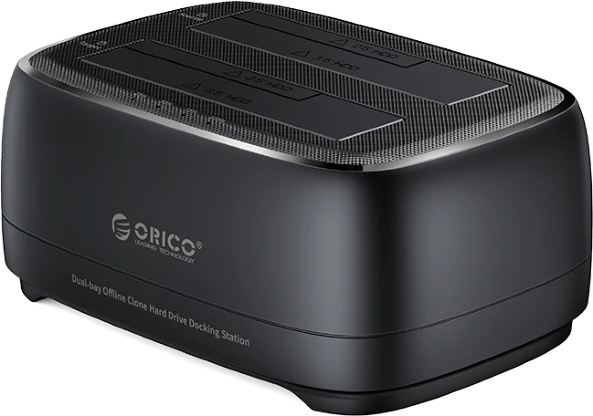 Orico докинг станция Storage - HDD-SSD Dock - 2 BAY Offline Clone 2.5-3.5 USB-C-USB-A - DD28C3-Cна ниска цена с бърза доставка - BestPC.BG