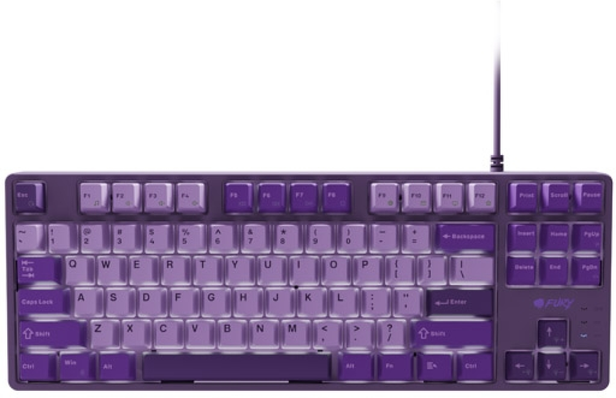 Клавиатура Fury Kanabo K2, US layout, Бяла Подсветка, Механивна, Лилавана ниска цена с бърза доставка - BestPC.BG