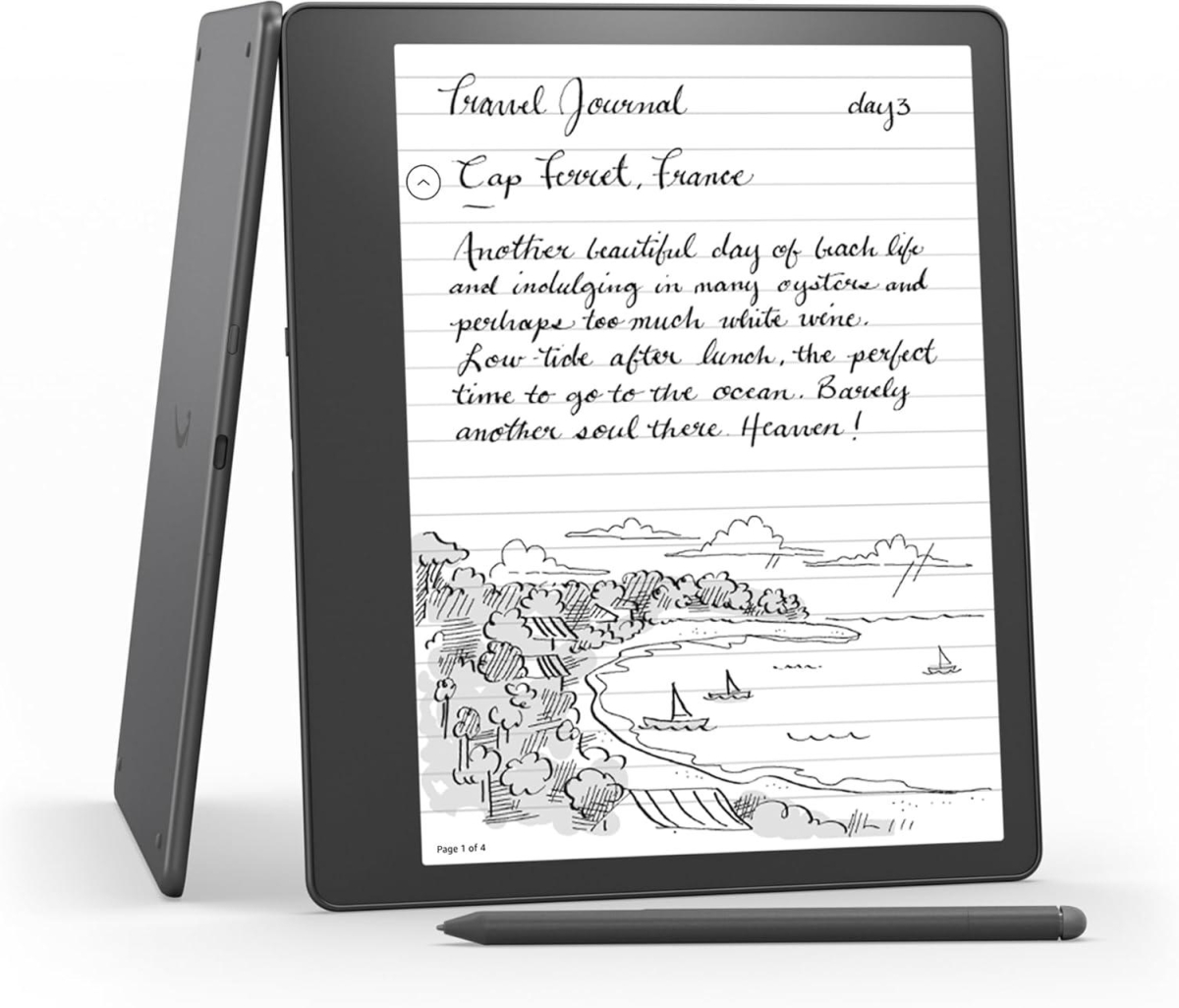 Графичен таблет Amazon Kindle Scribe (2022) четец 16GB, 10.2, с включен Basic Pen в комплекта, Сивна ниска цена с бърза доставка - BestPC.BG