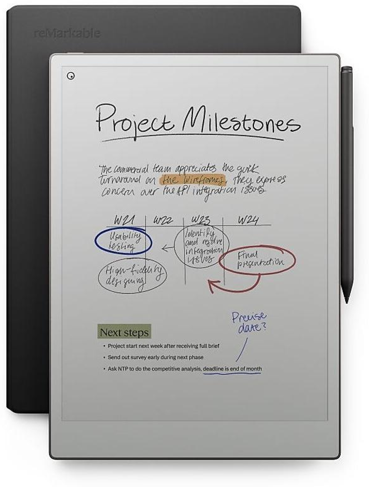 Таблет reMarkable Paper Pro 11.8, в комплект с Marker plus и Калъф Premium Leather Book Folioна ниска цена с бърза доставка - BestPC.BG