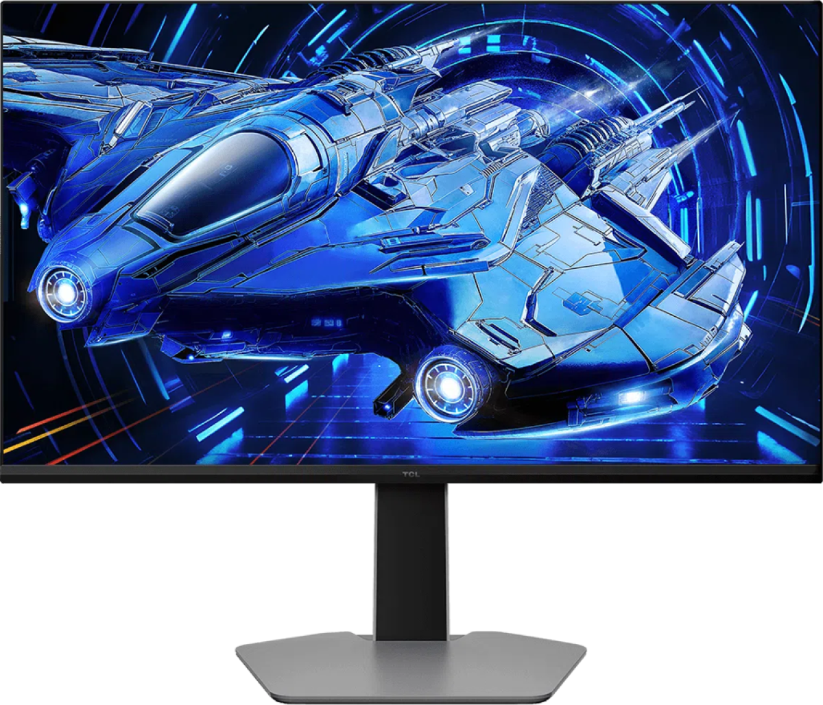 Монитор TCL 27G64 27\'\' QHD (2560х1440), 180Hz, 1 ms, 600 cd/m^2, 2х HDMI, 1x DisplayPort, Сивна ниска цена с бърза доставка - BestPC.BG