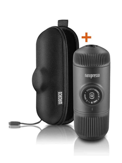 Кафемашина Wacaco Nanopresso Case, защитен калъф, EVA материал, компактен, черенна ниска цена с бърза доставка - BestPC.BG