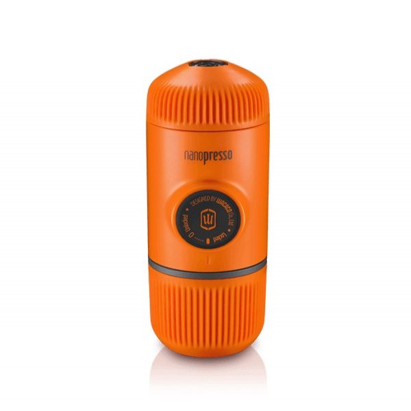 Кафемашина Wacaco Nanopresso Orange Patrol, преносима, за еспресо, 18 bar, 80 ml, оранжевна ниска цена с бърза доставка - BestPC.BG