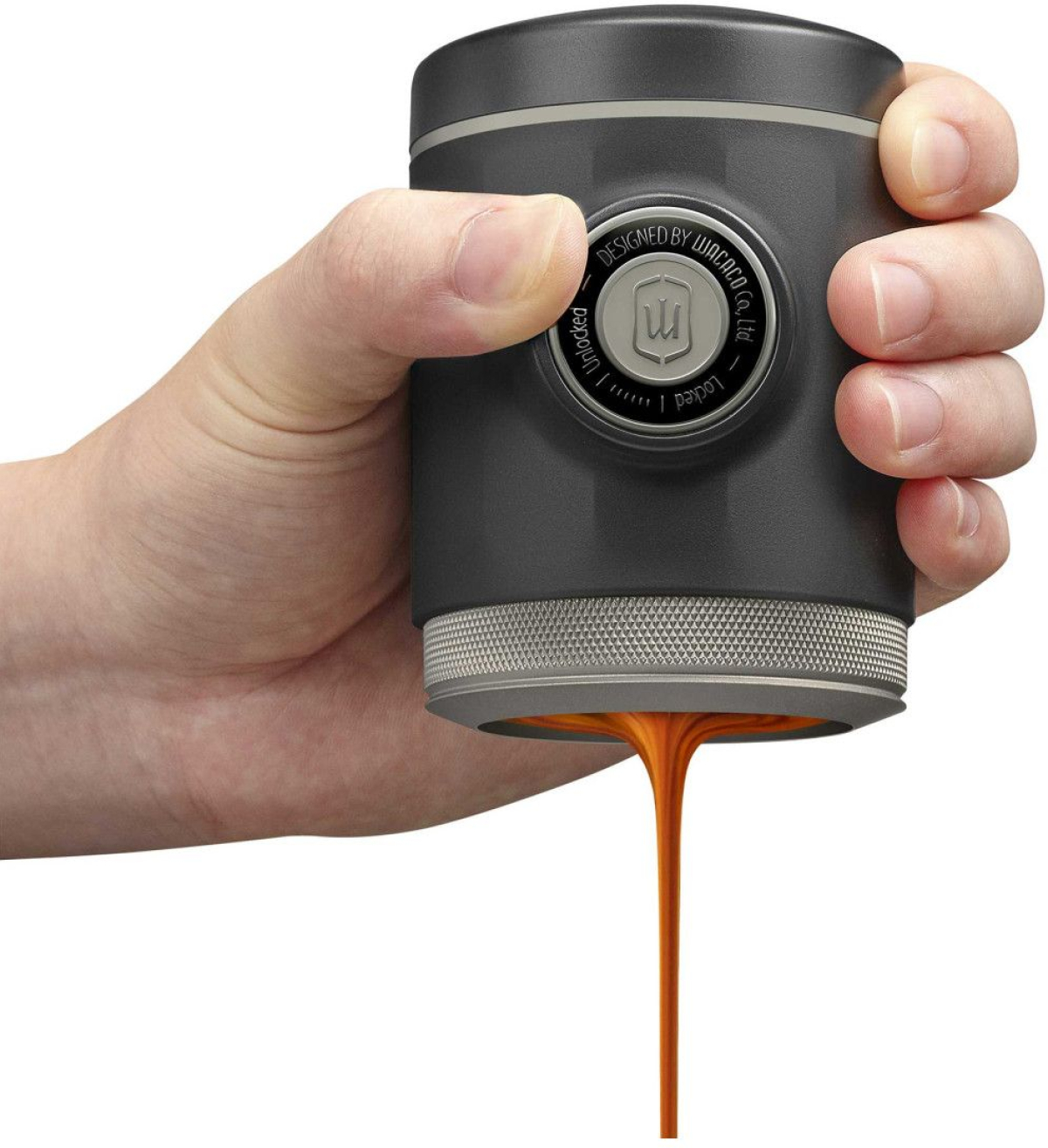 Кафемашина Wacaco Picopresso, ръчна, за еспресо, 18 bar, компактен размер, черенна ниска цена с бърза доставка - BestPC.BG