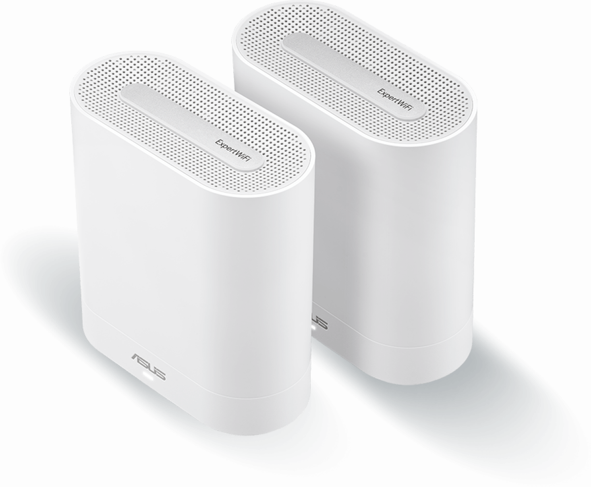 Безжични WiFi Mesh системa ASUS ExpertWiFi EBM68 Business Mesh WiFi 6 System (2-Pack)на ниска цена с бърза доставка - BestPC.BG