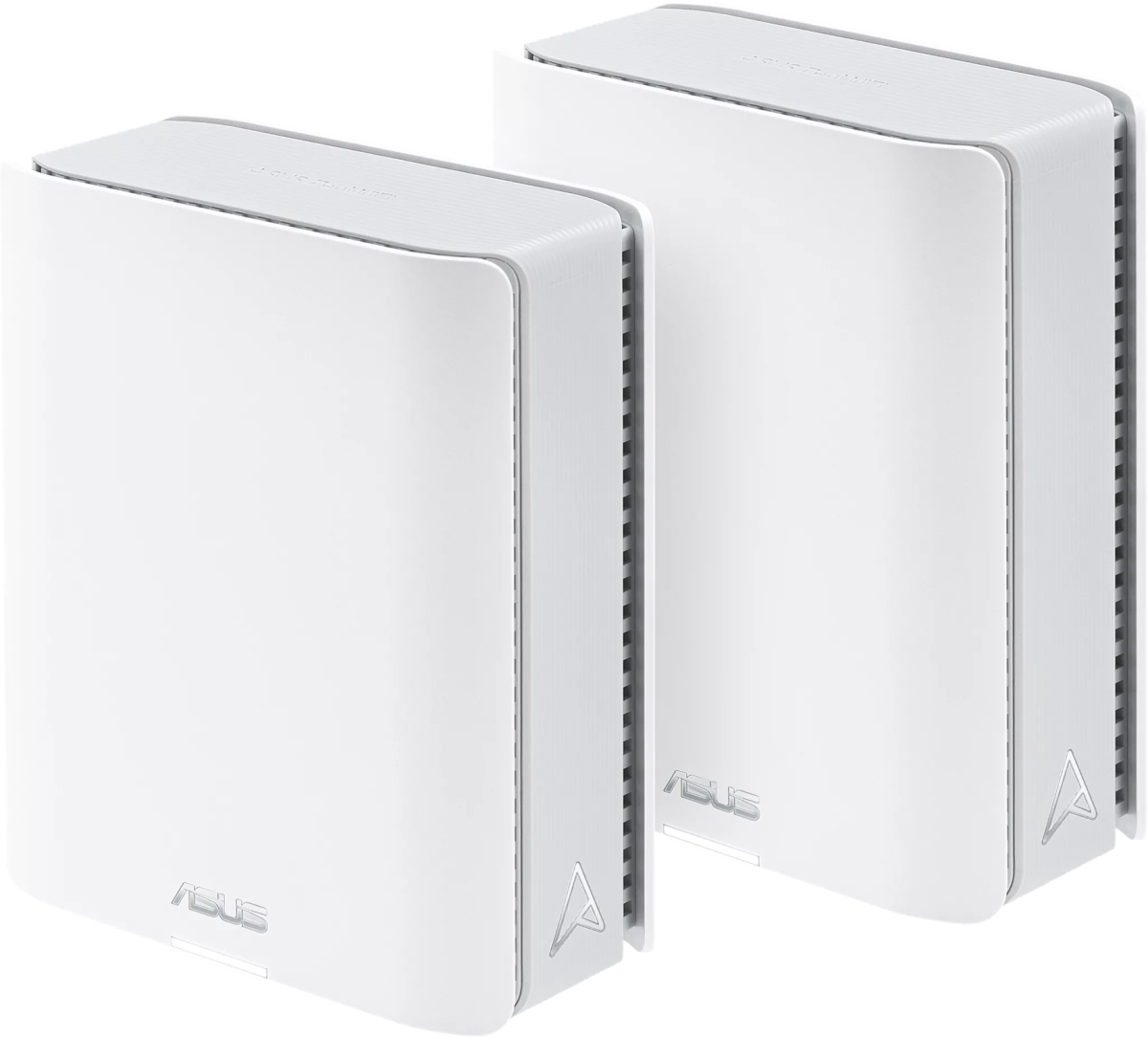 Безжични WiFi Mesh системa ASUS ZenWiFi BT8 (2-pack) BE14000 Tri-Band WiFi 7 Mesh System, бялна ниска цена с бърза доставка - BestPC.BG