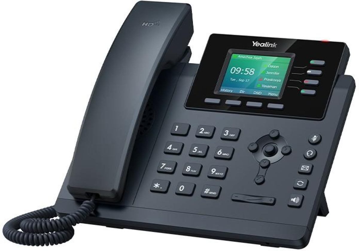 VoIP Продукт IP телефон Yealink SIP-T34Wна ниска цена с бърза доставка - BestPC.BG