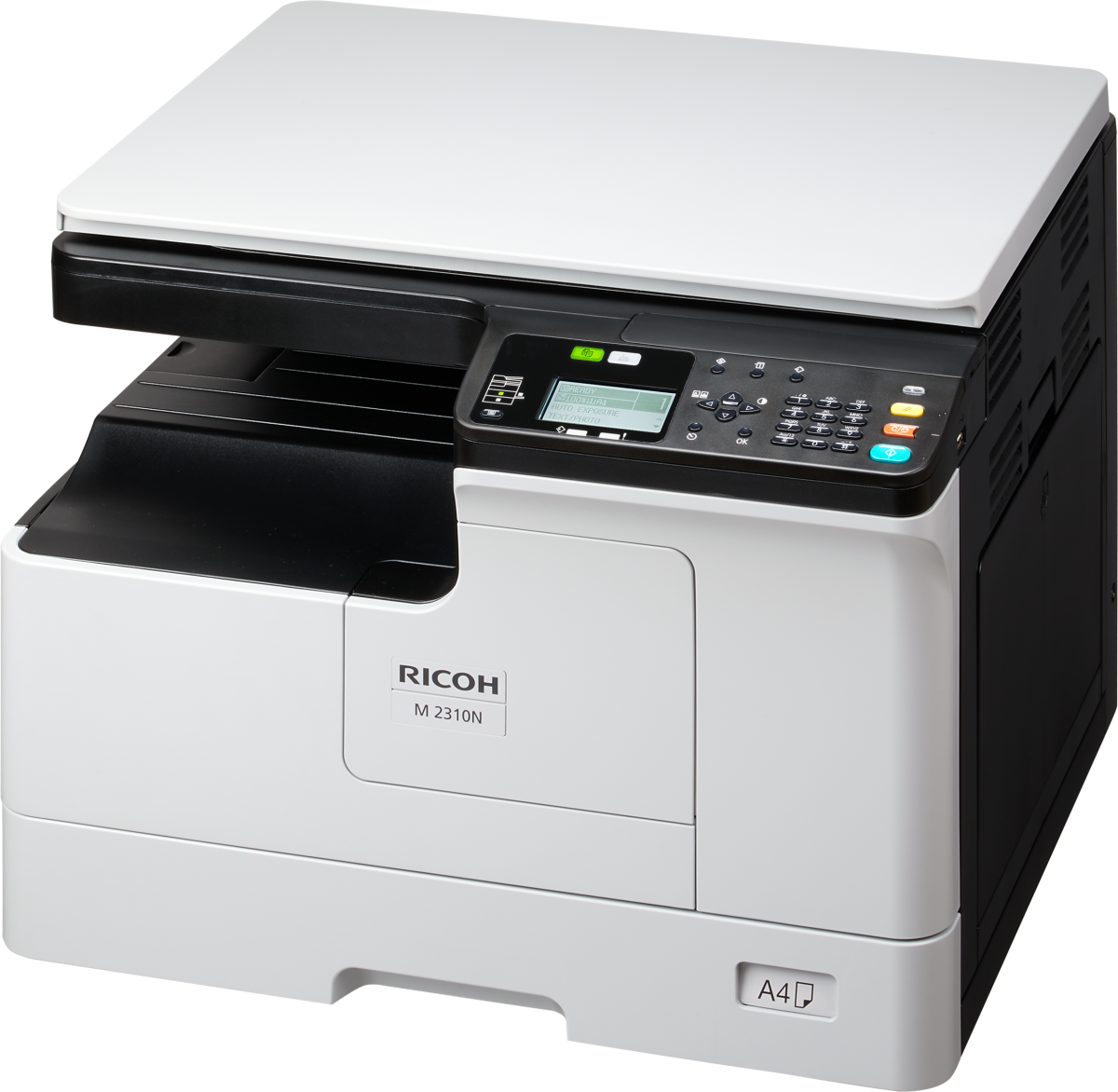 Мултифункционално у-во МФУ - копир,скенер, принтер RICOH M2310N B-W, A3, 23ppmна ниска цена с бърза доставка - BestPC.BG