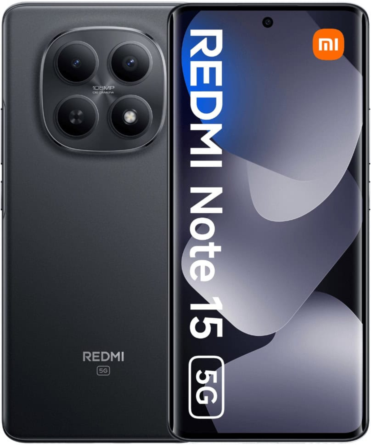 Смартфон REDMI Note 15 5G 8-256G Blackна ниска цена с бърза доставка - BestPC.BG