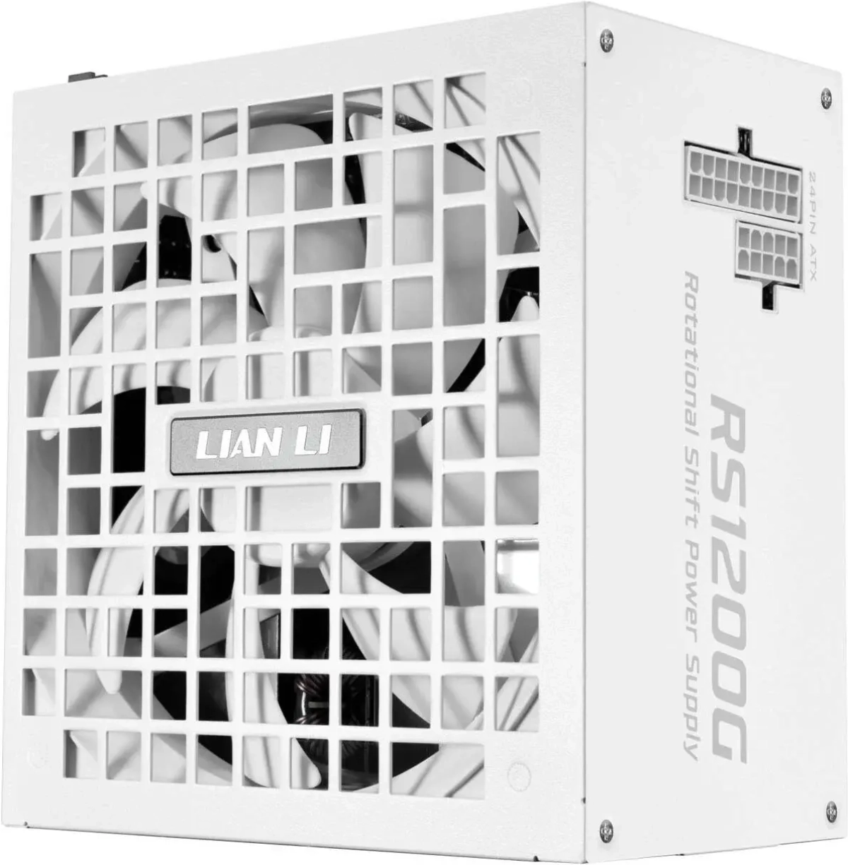 Захранване Lian Li RS, 1200W, 80+ Gold, PCIe 5.1, ATX 3.1, RS Hub, бялна ниска цена с бърза доставка - BestPC.BG