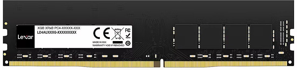 Памет Lexar DDR4 16GB 288 PIN U-DIMM 3200Mhz, CL22, 1.2V- BLISTER Packageна ниска цена с бърза доставка - BestPC.BG
