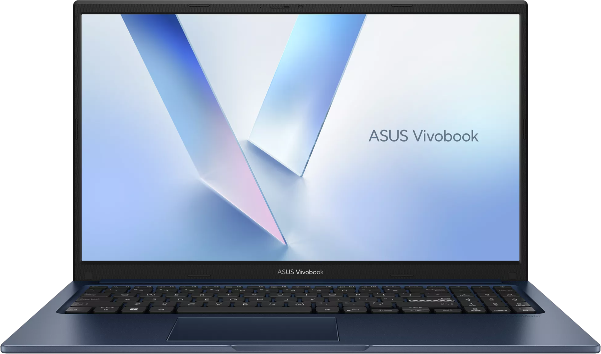 Лаптоп ASUS Vivobook 15 X1504VA-BQ2981, 15.6", Full HD, Intel Core 5 120U, Intel Iris Xe Graphics, 16 GB, 1 TB SSD, Без OS, Синна ниска цена с бърза доставка - BestPC.BG