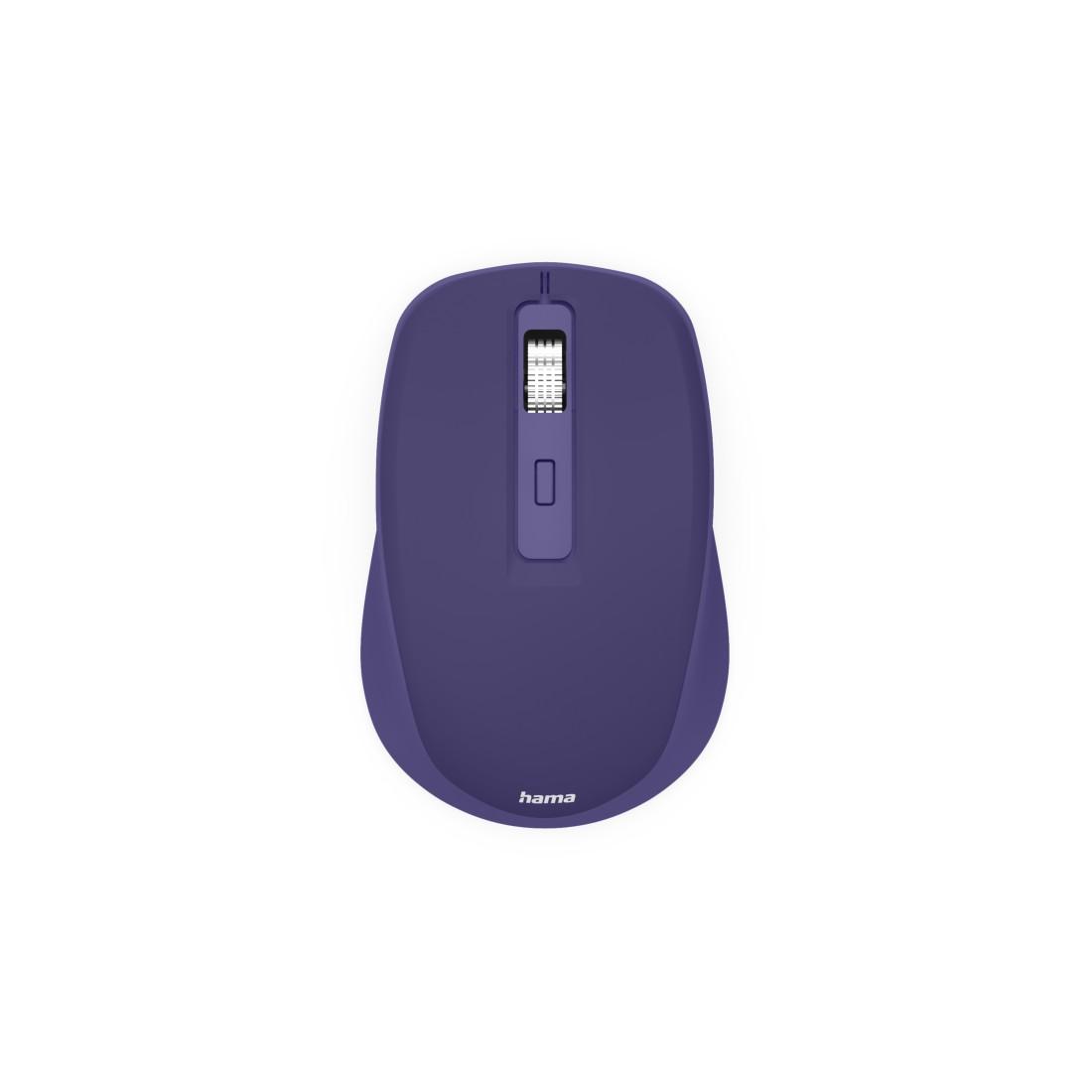 HAMA Безжична мишка WM-450, 2.4 GHz - Bluetooth, 7 бутона, Лилавна ниска цена с бърза доставка - BestPC.BG