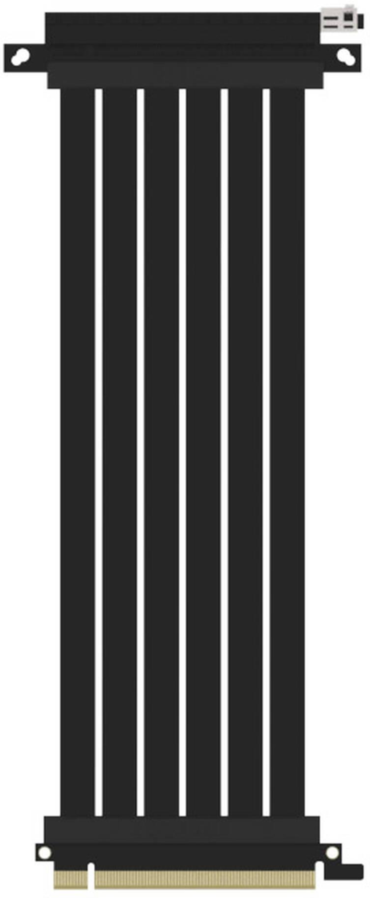 Кабел/адаптер Ssupd Riser Flat Ribbon Cable - PCIe 4.0, 270mm - Черенна ниска цена с бърза доставка - BestPC.BG