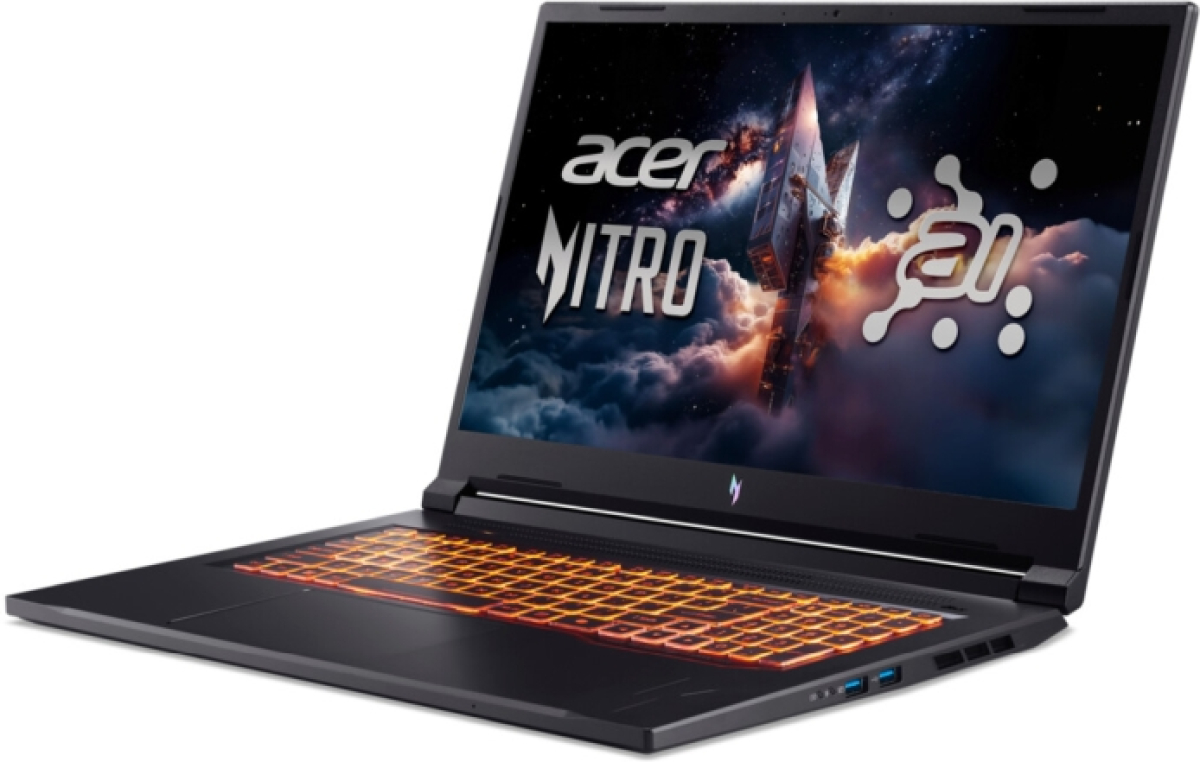 Лаптоп Acer Nitro V 17 AI ANV17-41-R14D, 17.3", Full HD, AMD Ryzen 7 260, NVIDIA RTX 4050 6GB GDDR6 DLSS 3, 16 GB, 1 TB SSD, Win 11 Homeна ниска цена с бърза доставка - BestPC.BG