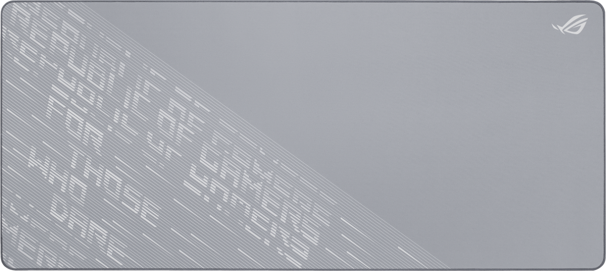Подложка за мишка ASUS ROG Scabbard II Arctic XXL, 900 x 400 x 3, сивна ниска цена с бърза доставка - BestPC.BG