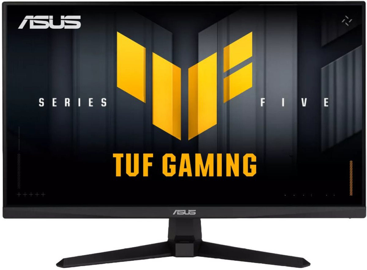 Монитор ASUS TUF Gaming VG249Q5A - 24\'\', FHD (1920x1080), 200Hz, 300cd-m, 0.3ms, 2x HDMI, DisplayPort 1.2, Черенна ниска цена с бърза доставка - BestPC.BG