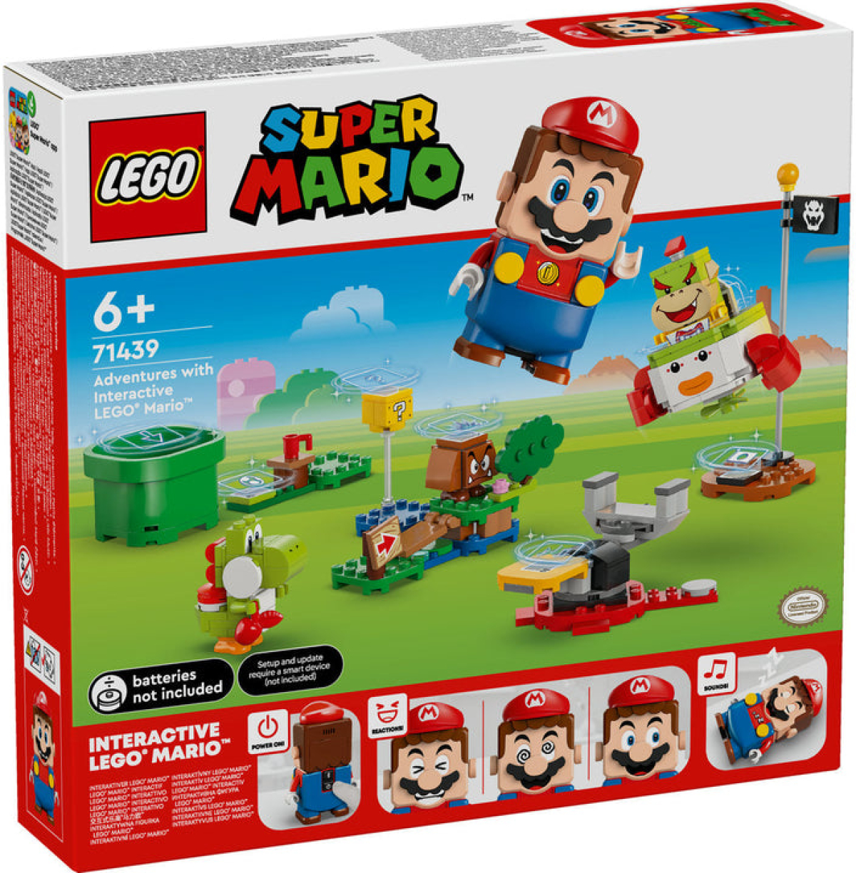 LEGO Super Mario - Adventures with Interactive LEGO® Mario™ 71439на ниска цена с бърза доставка - BestPC.BG