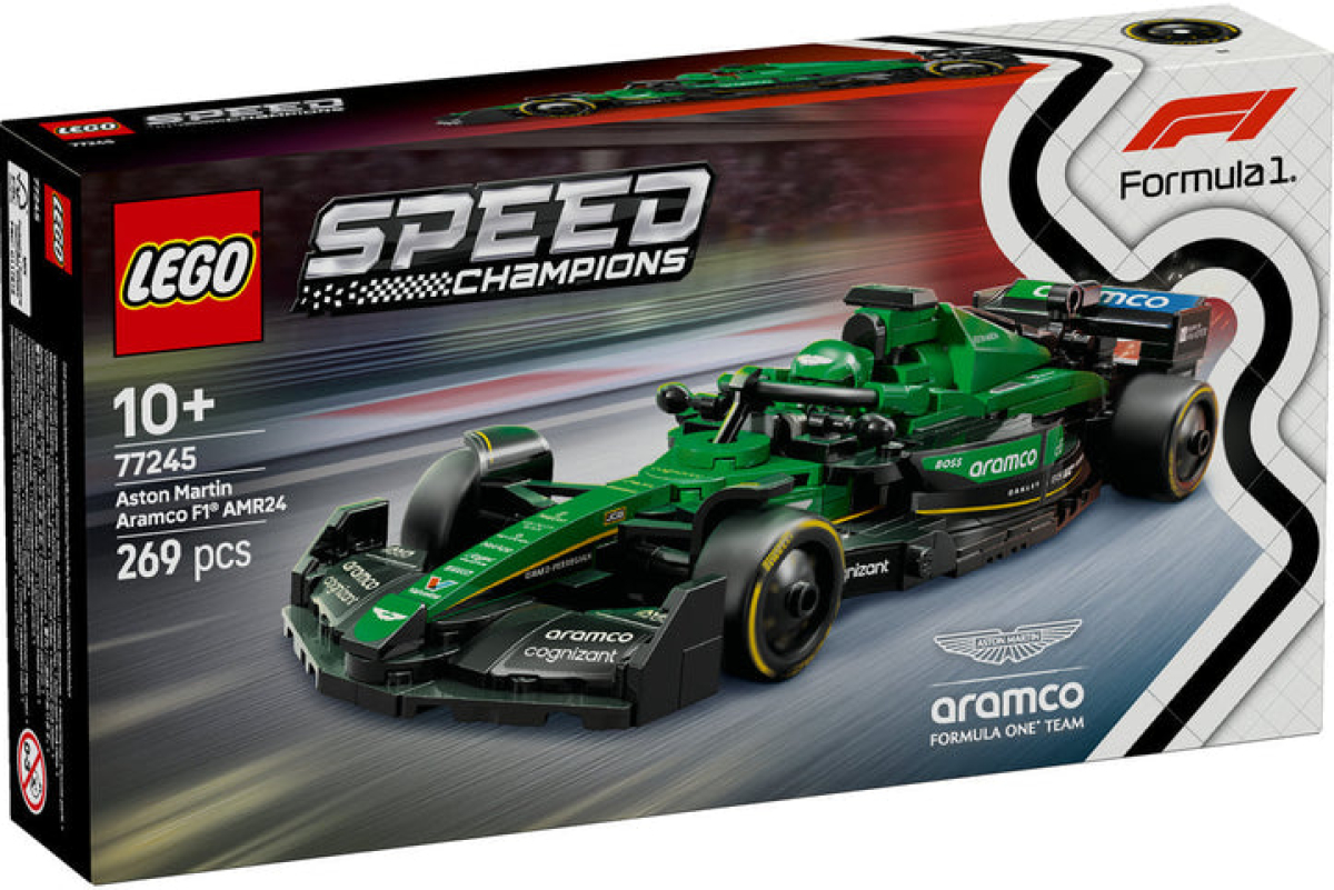 LEGO Speed Champions - Aston Martin Aramco F1® AMR24 Race Car 77245на ниска цена с бърза доставка - BestPC.BG