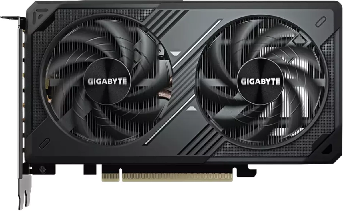 Видеокарта Gigabyte GeForce RTX 5060 WINDFORCE 2X MAX OC, 8GB GDDR7, 128-bit, PCIe 5.0, HDMI 2.1b, 3×DisplayPort 2.1bна ниска цена с бърза доставка - BestPC.BG