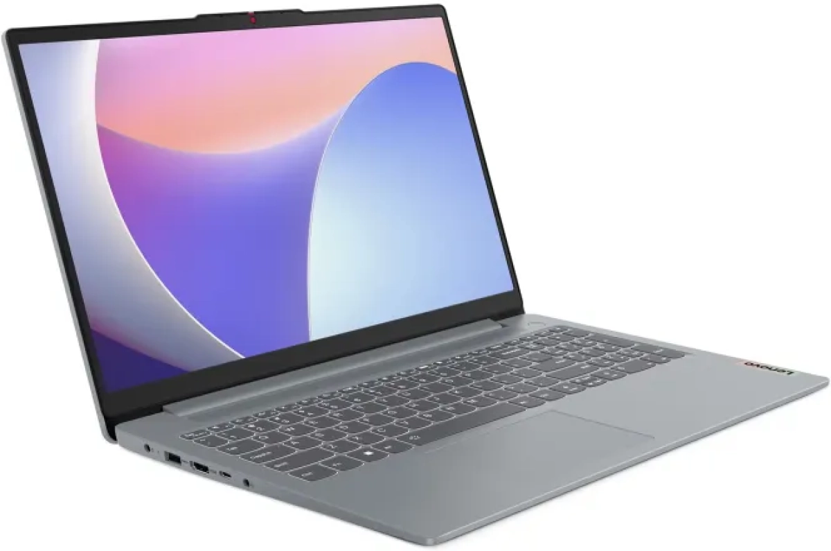 Лаптоп Lenovo IdeaPad Slim 3 15IAN8, 15.6", Full HD, Intel N100, Intel UHD Graphics 24EUs, 8 GB, 512 GB SSD, Без OS, Сивна ниска цена с бърза доставка - BestPC.BG