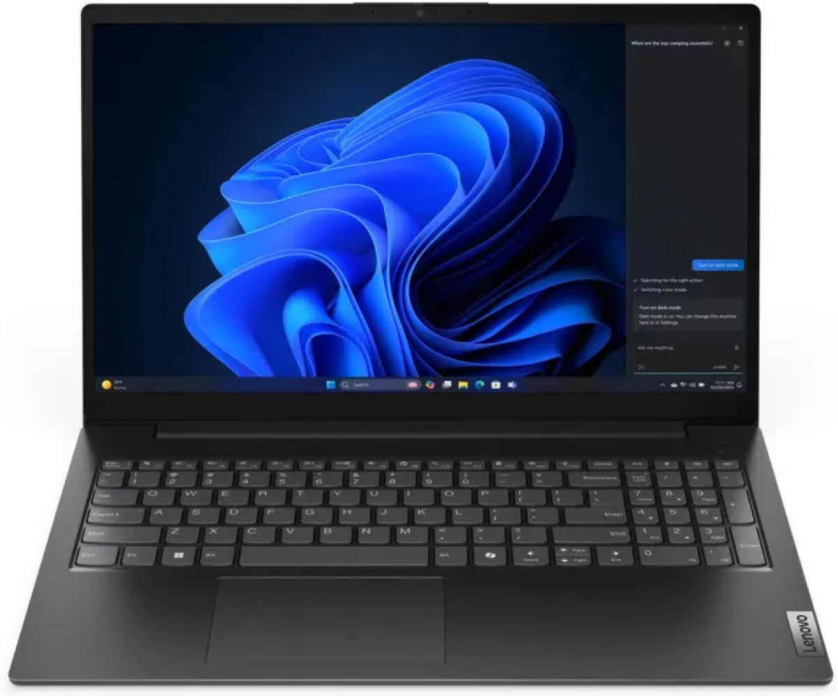 Лаптоп Lenovo V15 G5 IRL, 15.6", Full HD, Intel Core i3-1315U, Intel UHD Graphics, 8 GB, 512 GB SSD, Без OS, Черенна ниска цена с бърза доставка - BestPC.BG