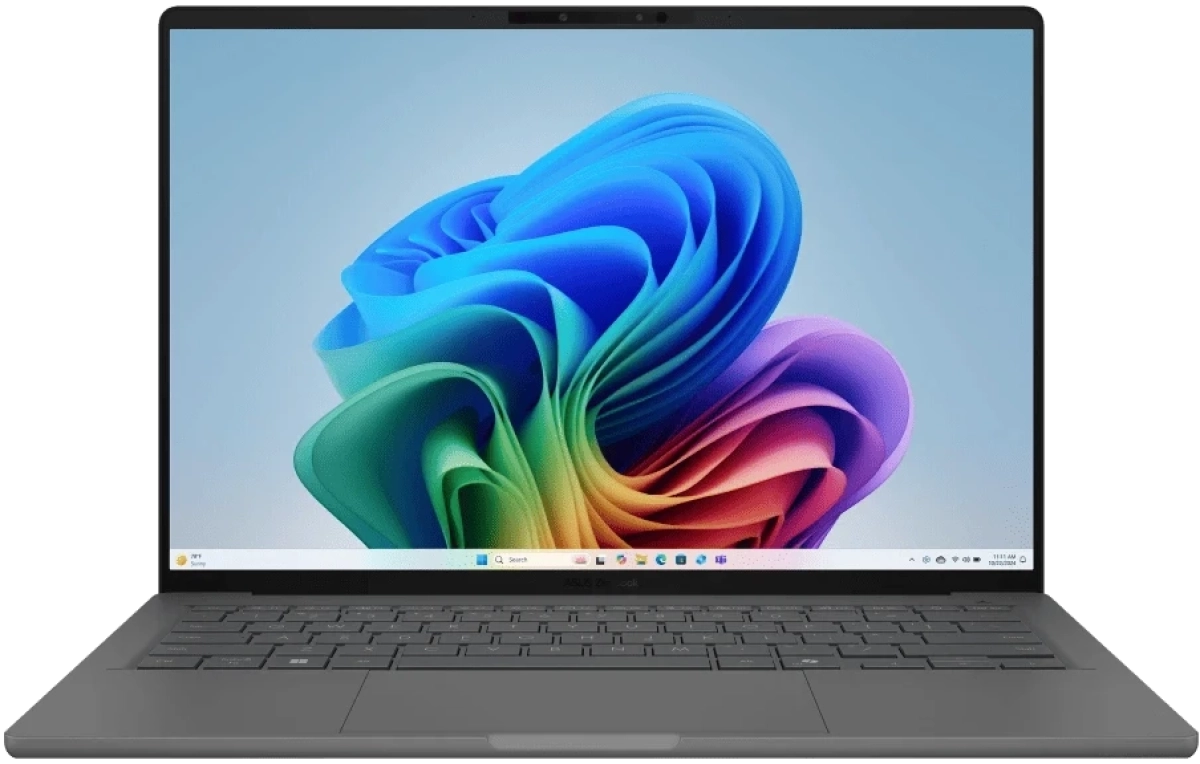 Лаптоп ASUS Zenbook A14 UX3407QA-QD306W, 14.0", Full HD+, Qualcomm Snapdragon X X1-26-100, Snapdragon X Adreno X1-45, 32 GB, 1 TB SSDна ниска цена с бърза доставка - BestPC.BG