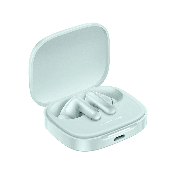 Слушалки Xiaomi Redmi Buds 6 BHR9245GL, in-ear, Bluetooth TWS, до 10 m, обаждания/музика, зеленна ниска цена с бърза доставка - BestPC.BG