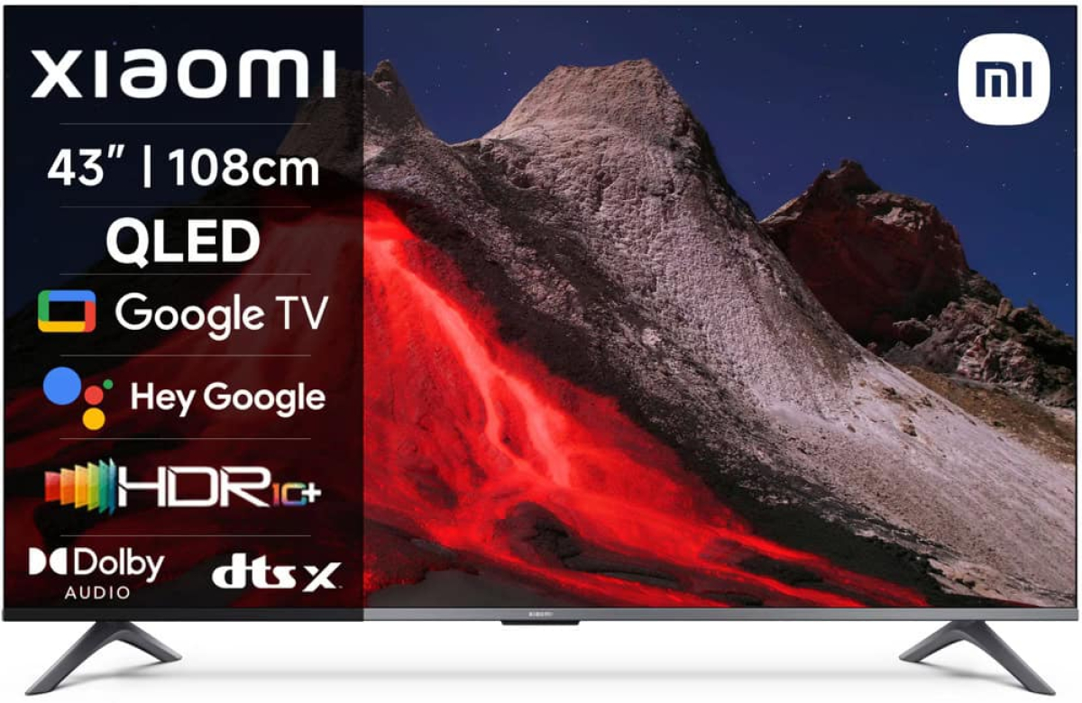 Телевизор Xiaomi APro2 43 ELA5956EU, 43", 4K UHD, QLED, Smart TV, Wi-Fi, черенна ниска цена с бърза доставка - BestPC.BG