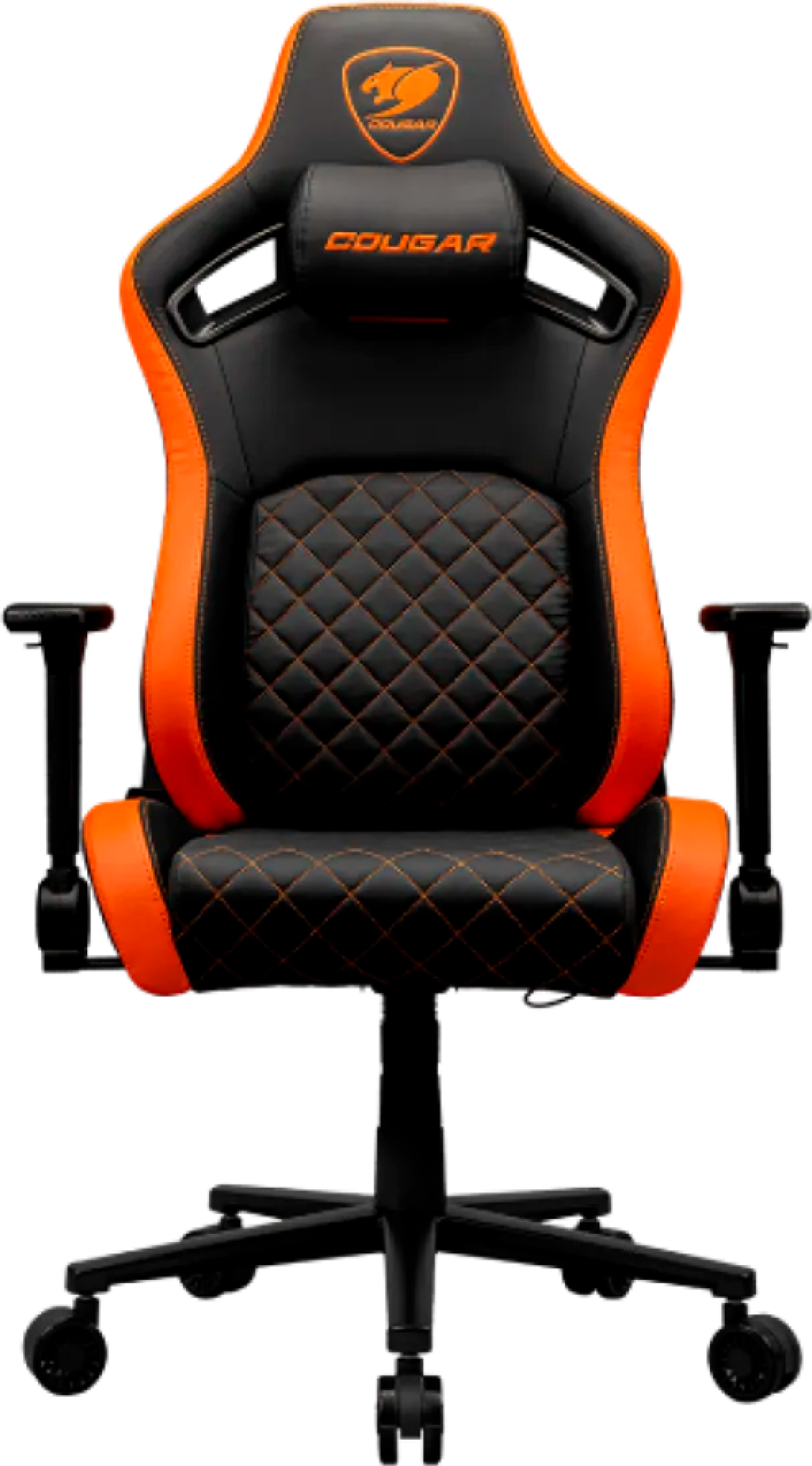 Геймърски стол COUGAR DEFENSOR F Gaming chair, Black Orangeна ниска цена с бърза доставка - BestPC.BG