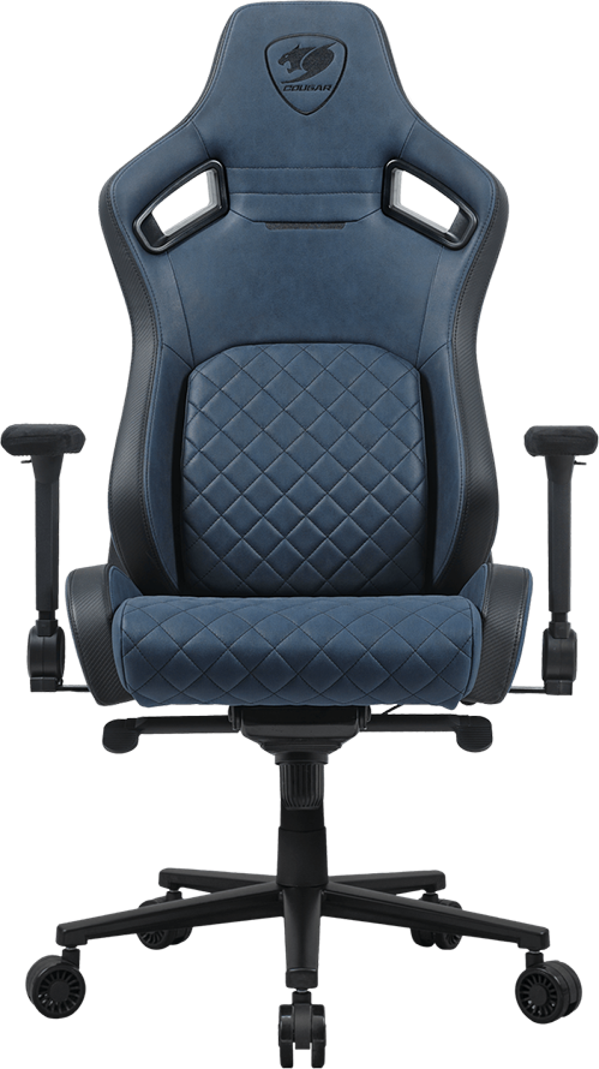 Геймърски стол COUGAR Defensor S Navy Blue F Gaming Chairна ниска цена с бърза доставка - BestPC.BG