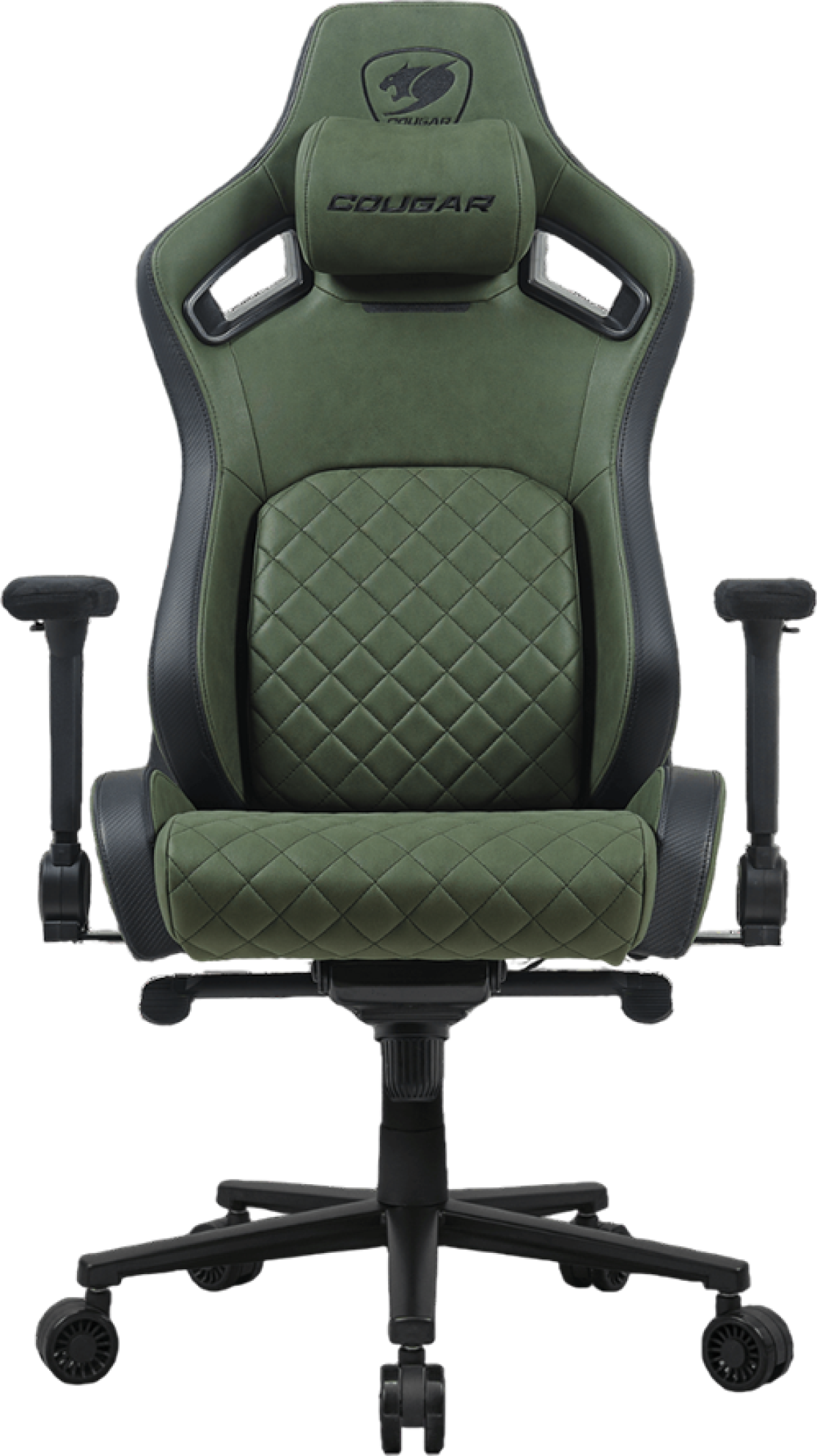 Геймърски стол COUGAR Defensor S Army Green F Gaming Chairна ниска цена с бърза доставка - BestPC.BG