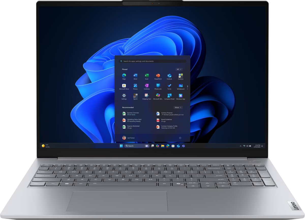 Лаптоп Lenovo ThinkBook 16 G9 AHP, 16.0", Full HD+, AMD Ryzen 7 250, AMD Radeon 780M, 32 GB, 512 GB SSD, Без OS, Сивна ниска цена с бърза доставка - BestPC.BG