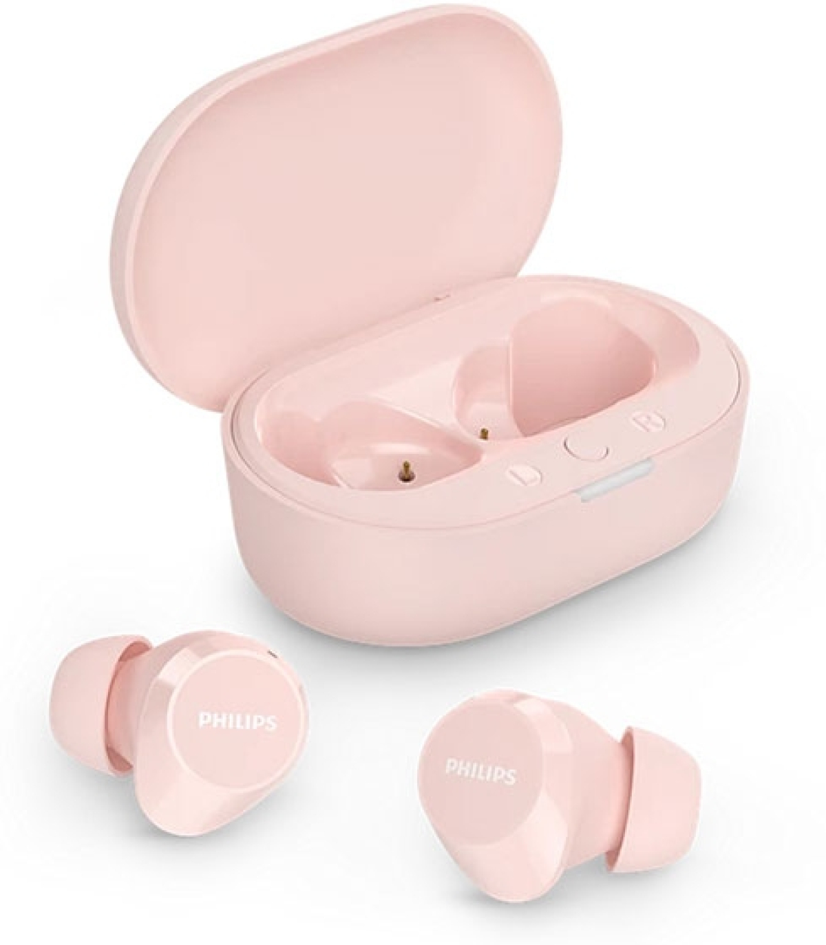 Слушалки Philips TAT1209PK/00, True Wireless, Bluetooth 5.3, микрофон, 20-20000Hz, 16Ω, IPX4, розовна ниска цена с бърза доставка - BestPC.BG