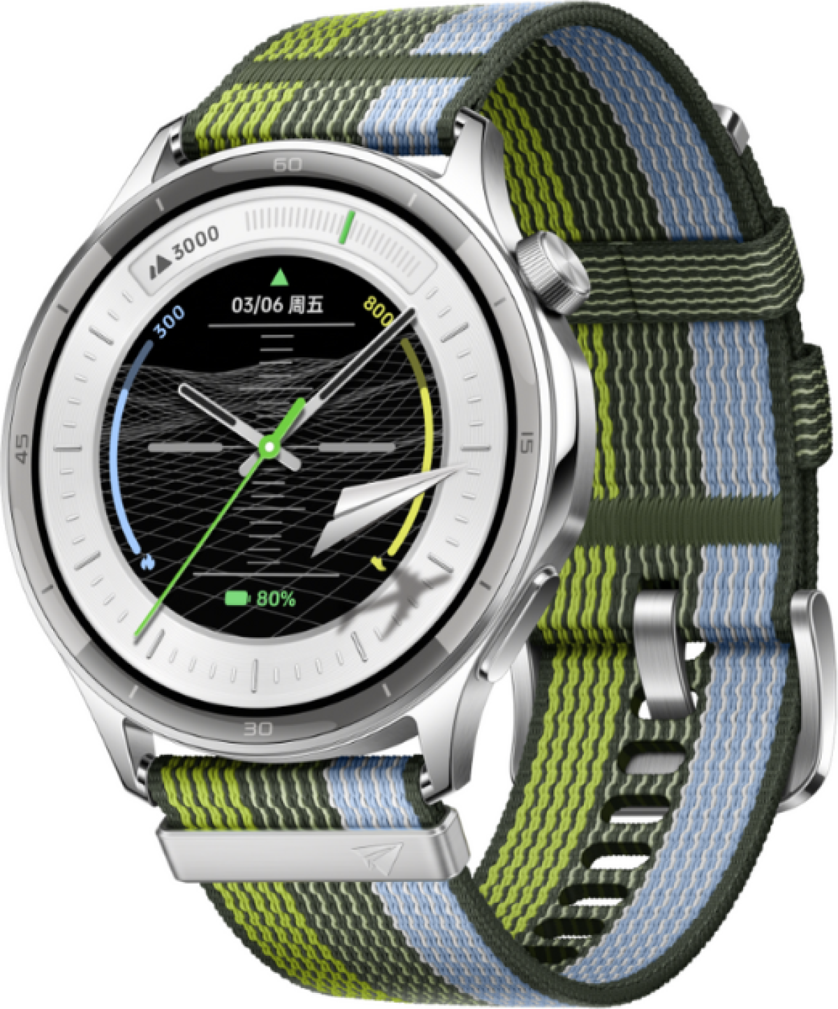 Смарт часовник OPPO Watch S, AMOLED, 4GB eMMC, GPS, Bluetooth, сребристна ниска цена с бърза доставка - BestPC.BG