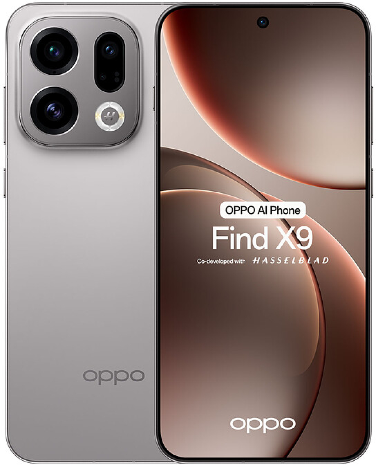Смартфон Oppo Find X9, 6.59″ AMOLED, Dimensity 9500, 12 GB RAM, 512 GB, 50 MP тройна камера, 7025 mAh, Titanium Greyна ниска цена с бърза доставка - BestPC.BG