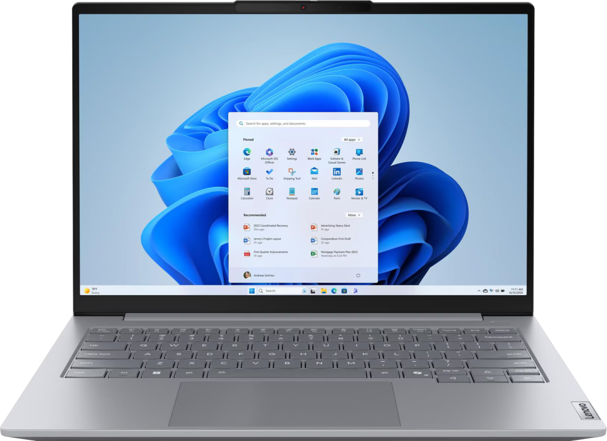 Лаптоп Lenovo ThinkBook 14 G8 IAL, 14.0", Full HD+, Intel Core Ultra 7 255H, Intel Arc 140T, 16 GB, 512 GB SSD, Без OS, Сивна ниска цена с бърза доставка - BestPC.BG