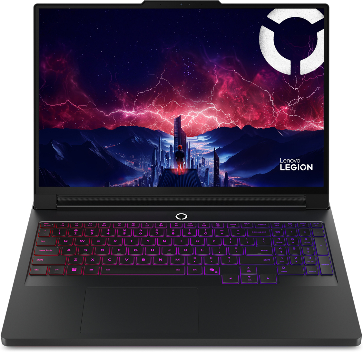 Лаптоп Lenovo Legion Pro 7 16AFR10H, 16.0", WQXGA, AMD Ryzen 9 9955HX3D, NVIDIA RTX 5080 16GB GDDR7 DLSS 4, 64 GB, 2 TB SSD, Без OS, Черенна ниска цена с бърза доставка - BestPC.BG
