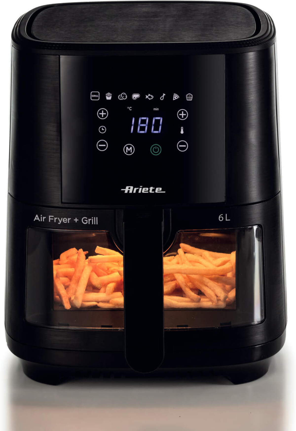 Фритюрник Ariete 4626/00, 1300W, 6 L, LED дисплей, тъч управление, черенна ниска цена с бърза доставка - BestPC.BG