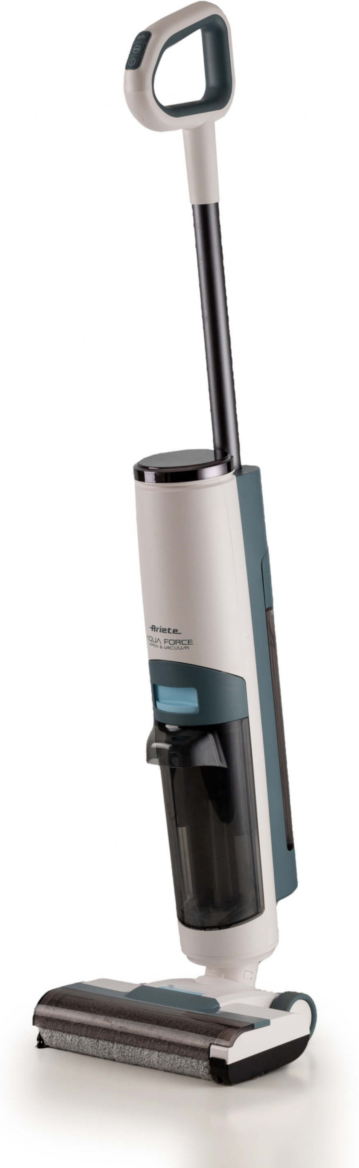 Прахосмукачка Ariete 2483-00 Aqua Force, 220 W, сухо и мокро почистване, HEPA филтър, без торба, 75 dB, бял/светлосинна ниска цена с бърза доставка - BestPC.BG