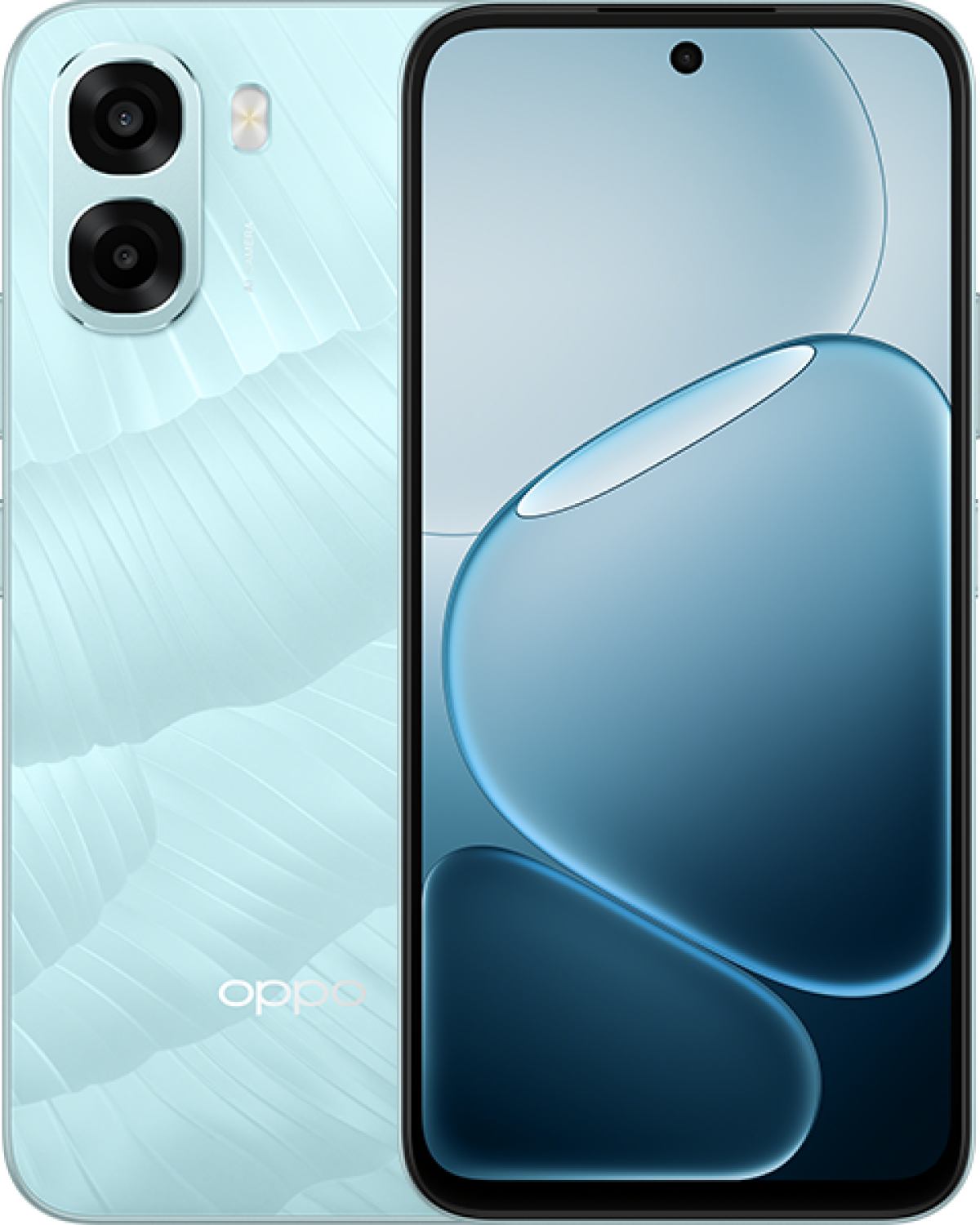 Смартфон OPPO A6X 5G 4/128, 6.56" HD+, 4 GB RAM, 128 GB, AI камера, 5G, страничен сензор, синна ниска цена с бърза доставка - BestPC.BG