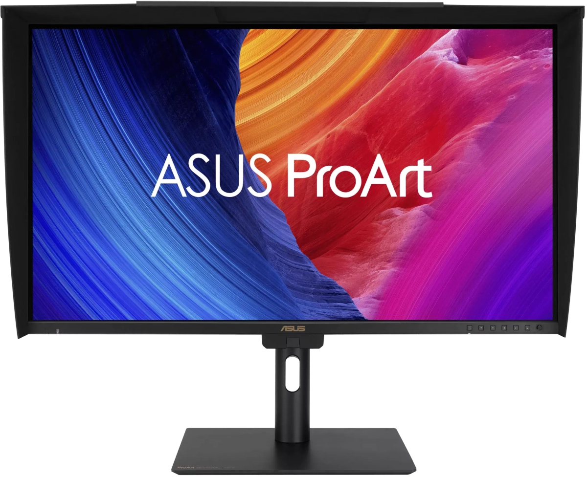 Монитор ASUS ProArt PA32UCE, 32" IPS, 4K (3840×2160), 600 nits, 98% DCI-P3, USB-C, HDR10, черенна ниска цена с бърза доставка - BestPC.BG