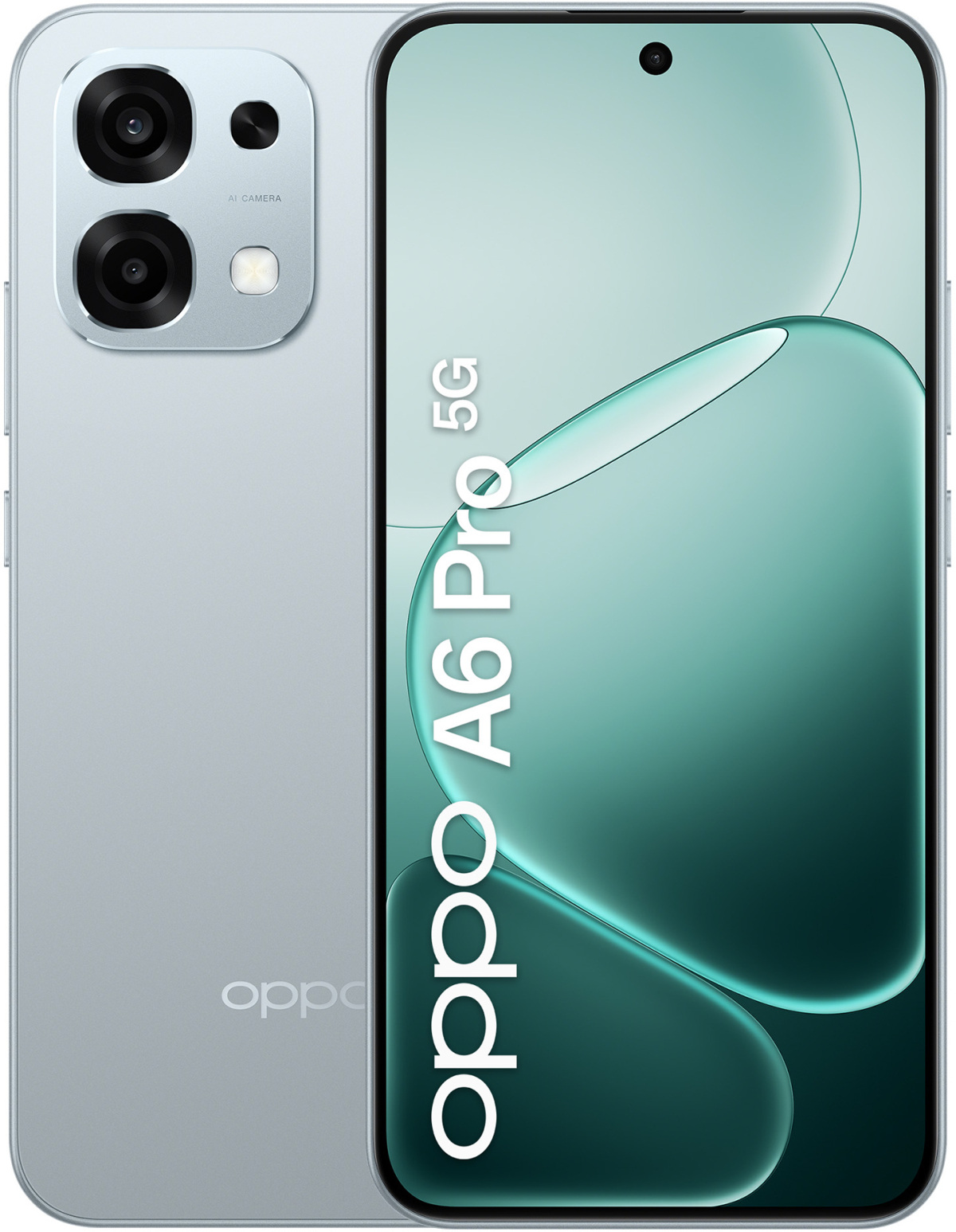 Смартфон OPPO A6 Pro 5G 8/256, 6.57" FHD+ (2372×1080), Dimensity 6300, 8 GB RAM, 256 GB, 50 MP, 6500 mAh, 5G, титанна ниска цена с бърза доставка - BestPC.BG