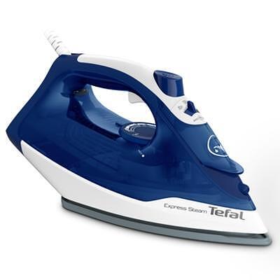 Tefal FV2838E0, Express Steam, dark blue&white, 2400W, 40g/min, shot 180g/min, AD, water tank 270 ml, Ceramic soleplateна ниска цена с бърза доставка - BestPC.BG