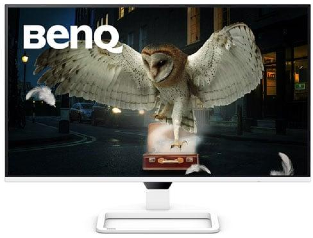 BenQ EW270Q - 27" QHD IPS монитор с HDRi и Eye-Care, HDMI 1.4, DP 1.2, USB‑C , Бялна ниска цена с бърза доставка - BestPC.BG