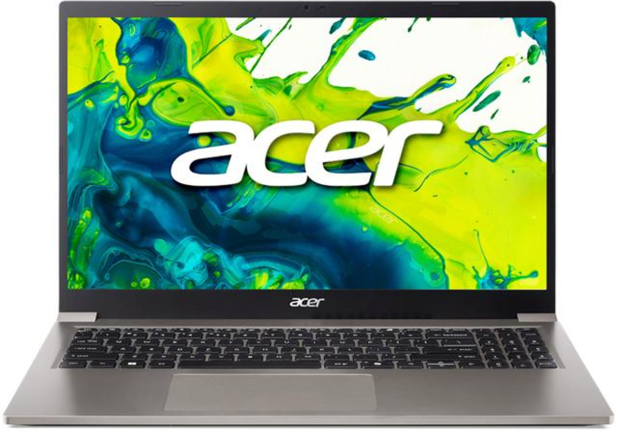 Лаптоп ACER Aspire Lite 15 AL15-33P-359M - 15.6 IPS FullHD, Intel Core 3 N355, 16GB DDR5, 512GB SSD, Free OS, Сребристна ниска цена с бърза доставка - BestPC.BG