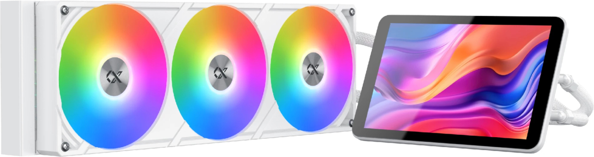 Xigmatek водно охлаждане Water Cooling Connect Pro 360 Arctic - 7 inch Magnetic LCD Displayна ниска цена с бърза доставка - BestPC.BG