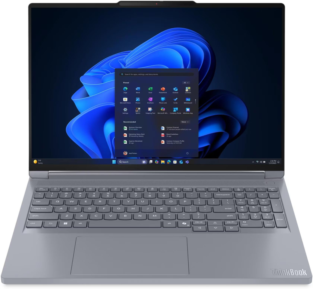 Лаптоп Lenovo ThinkBook 16p G6 IAX, 16.0", 3.2K, Intel Core Ultra 9 275HX, NVIDIA RTX 5060 8GB GDDR7 DLSS 4, 32 GB, 1 TB SSD, Win 11 Pro, Сивна ниска цена с бърза доставка - BestPC.BG